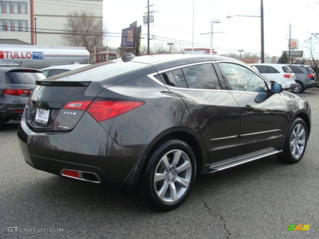 Grigio Metallic 2010 Acura ZDX AWD Technology Exterior Photo #58328296