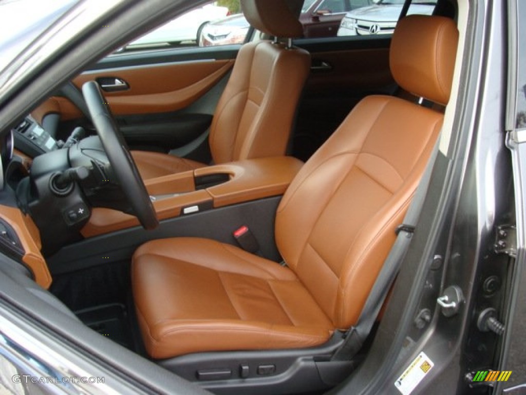 Umber Interior 2010 Acura ZDX AWD Technology Photo #58328374