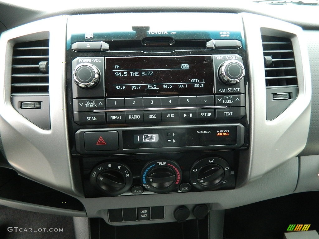2012 Tacoma V6 TRD Prerunner Double Cab - Magnetic Gray Mica / Graphite photo #14