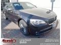 2012 Dark Graphite Metallic BMW 7 Series 740i Sedan  photo #1