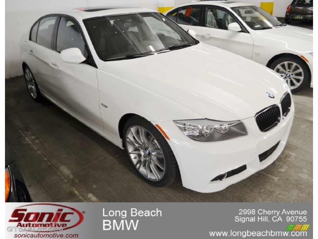 Alpine White BMW 3 Series