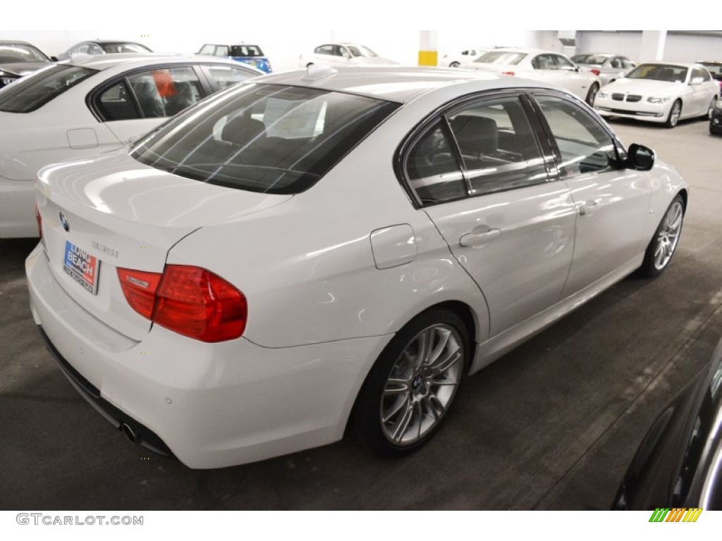 2011 3 Series 335i Sedan - Alpine White / Black Dakota Leather photo #3