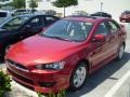 2009 Rally Red Pearl Mitsubishi Lancer ES Sport  photo #1