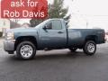 Blue Granite Metallic - Silverado 3500HD WT Regular Cab 4x4 Photo No. 1