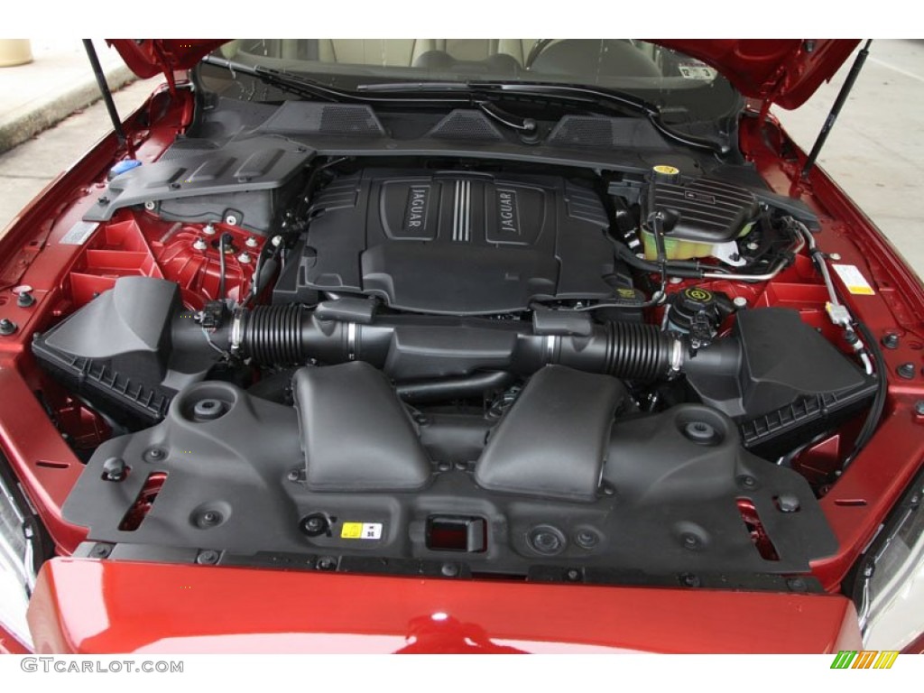 2012 Jaguar XJ XJL Portfolio 5.0 Liter DI DOHC 32-Valve VVT V8 Engine Photo #58330772
