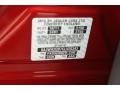 CHN: Claret Red Metallic 2012 Jaguar XJ XJL Portfolio Color Code