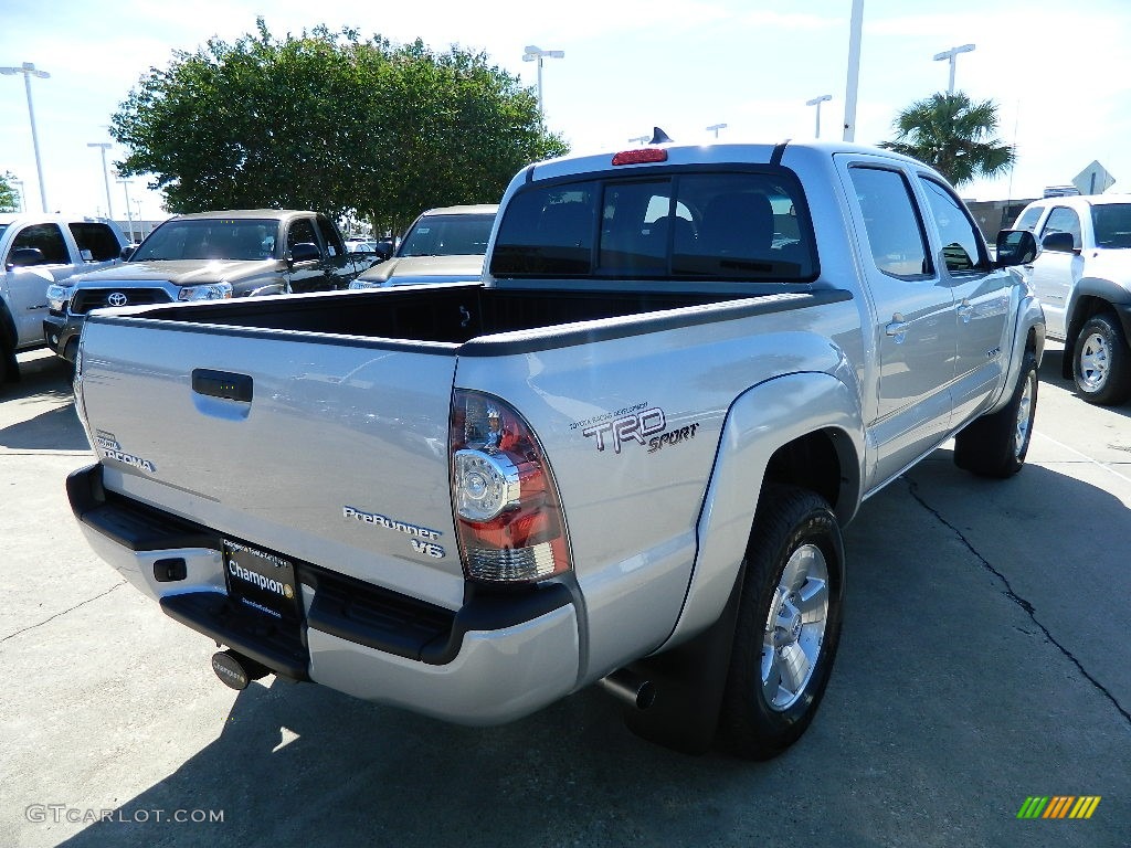 2012 Tacoma V6 TRD Sport Prerunner Double Cab - Silver Streak Mica / Graphite photo #5