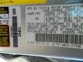 1E7: Silver Streak Mica 2012 Toyota Tacoma V6 TRD Sport Prerunner Double Cab Color Code
