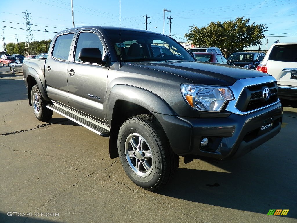 2012 Tacoma V6 SR5 Prerunner Double Cab - Magnetic Gray Mica / Graphite photo #1