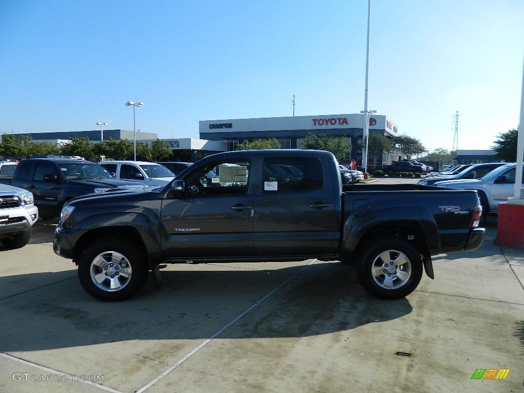 2012 Tacoma V6 TRD Sport Prerunner Double Cab - Magnetic Gray Mica / Graphite photo #6