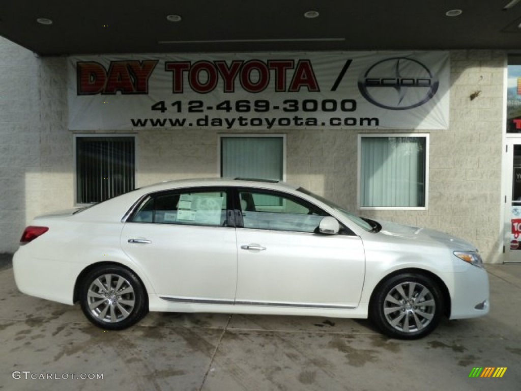 2012 Avalon Limited - Blizzard White Pearl / Ivory photo #1