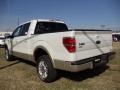 2010 White Platinum Metallic Tri Coat Ford F150 Lariat SuperCrew  photo #13