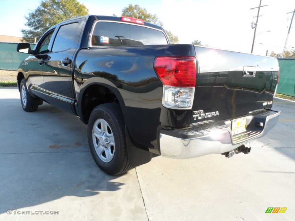 2012 Tundra CrewMax 4x4 - Black / Graphite photo #5