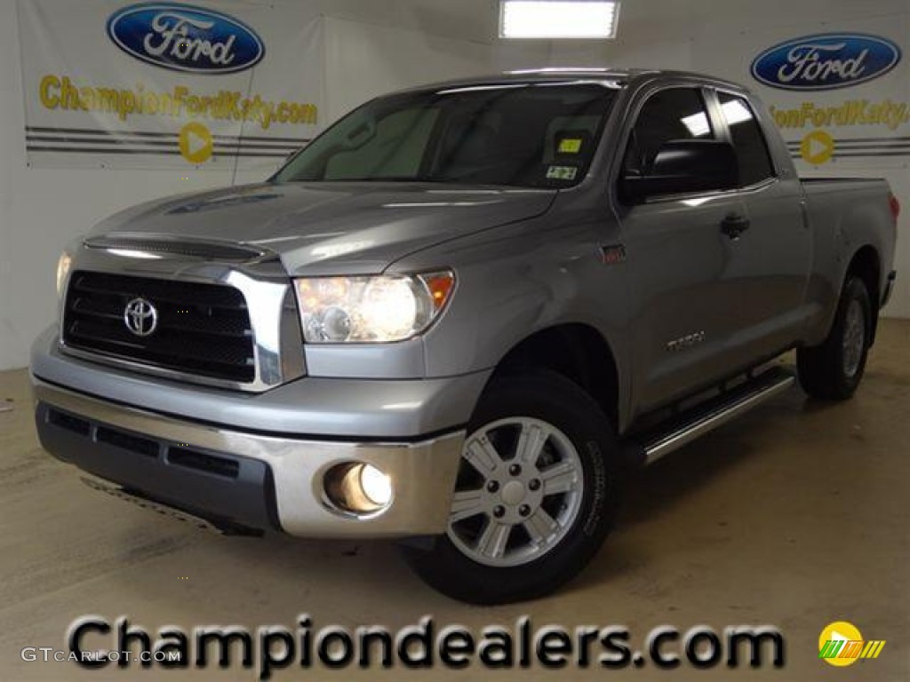 2008 Tundra SR5 Double Cab - Silver Sky Metallic / Graphite Gray photo #1