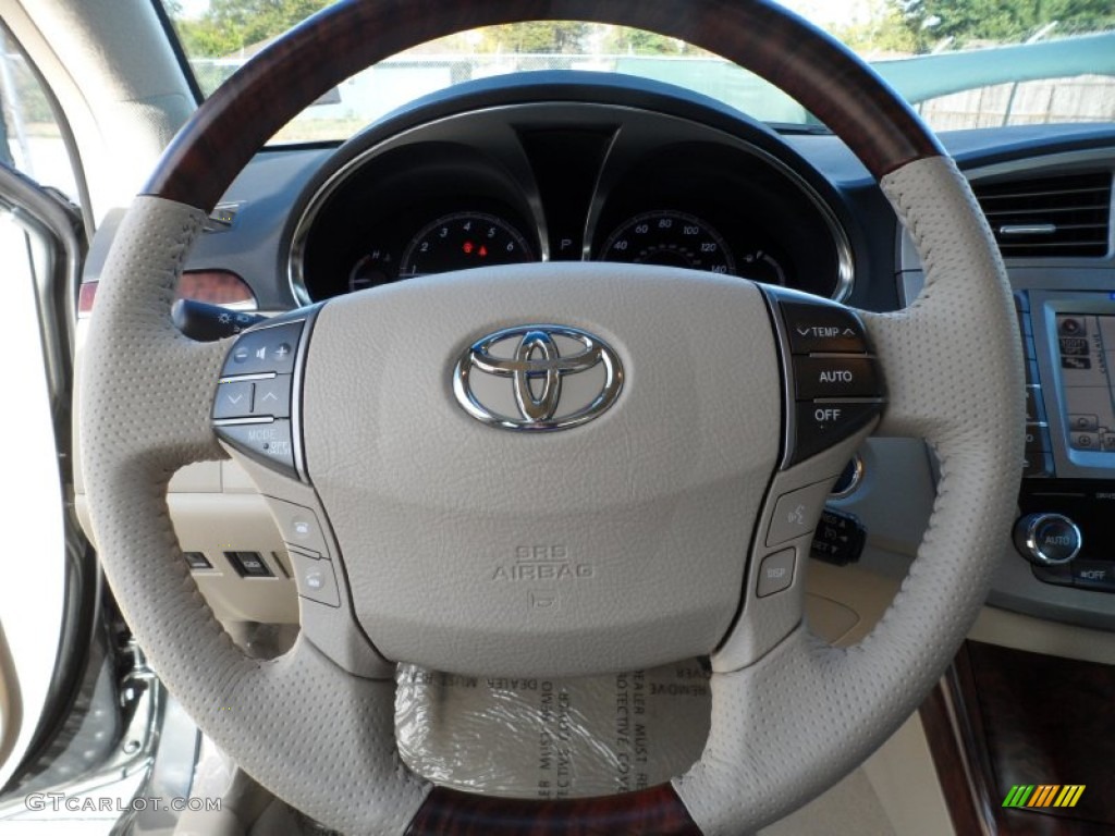 2012 Avalon Limited - Cypress Green Pearl / Ivory photo #33