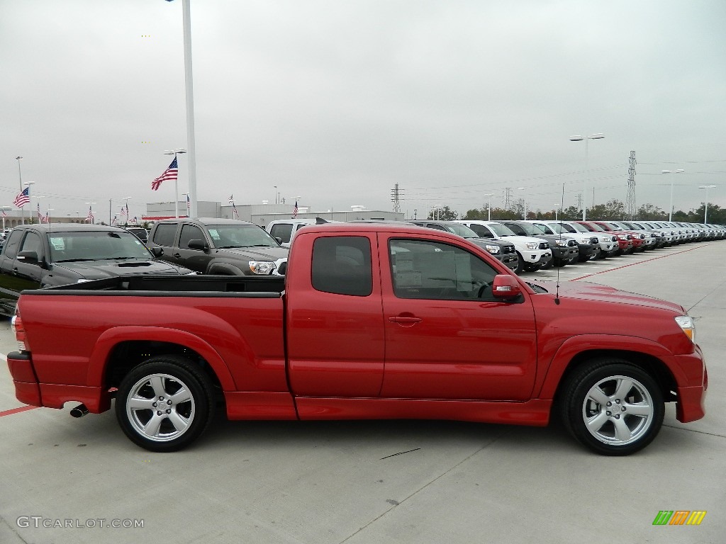 Barcelona Red Metallic 2012 Toyota Tacoma X-Runner Exterior Photo #58334942