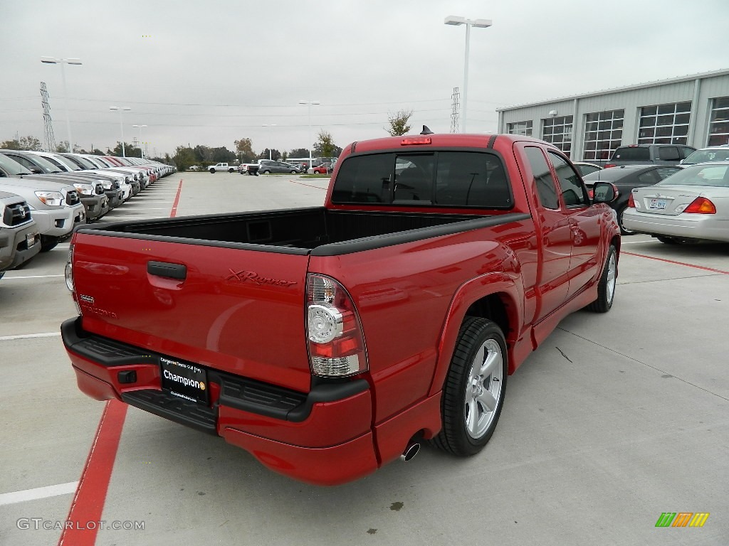 2012 Tacoma X-Runner - Barcelona Red Metallic / Graphite photo #5