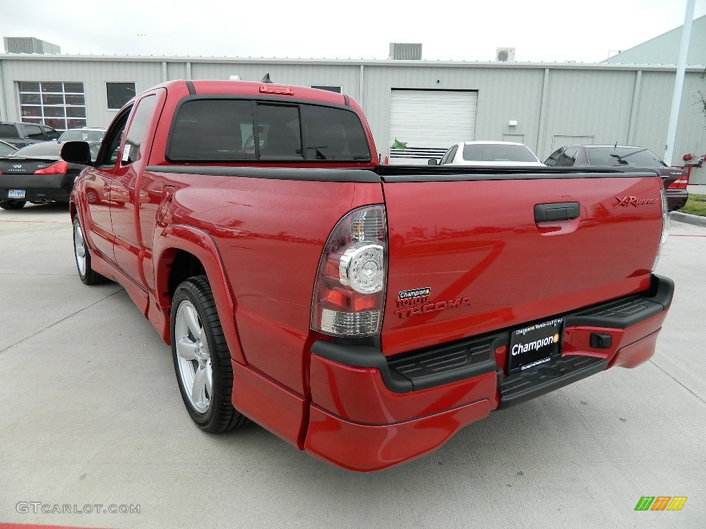 2012 Tacoma X-Runner - Barcelona Red Metallic / Graphite photo #7