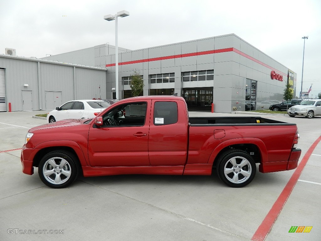 Barcelona Red Metallic 2012 Toyota Tacoma X-Runner Exterior Photo #58334990