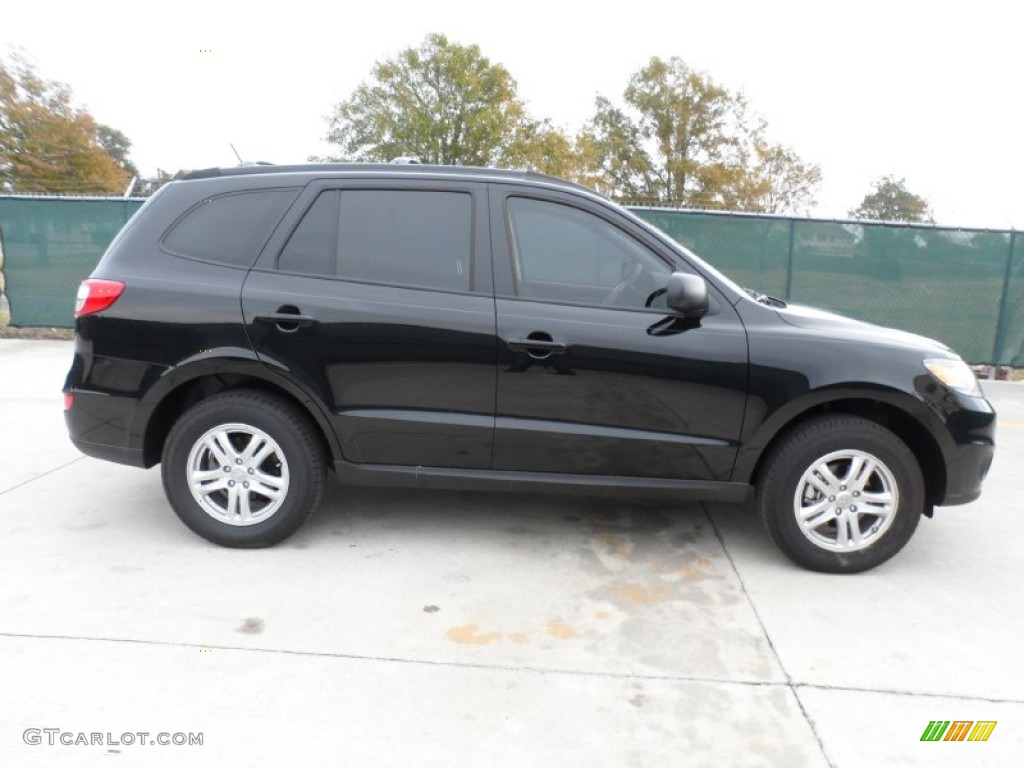 Twilight Black 2012 Hyundai Santa Fe GLS Exterior Photo #58335449