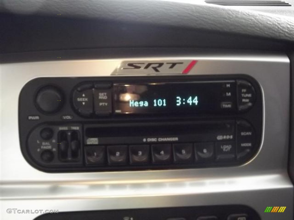 2004 Dodge Ram 1500 SRT-10 Regular Cab Audio System Photo #58335677
