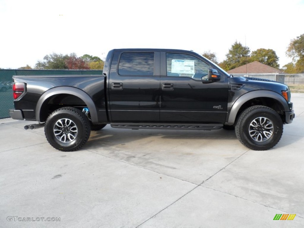Tuxedo Black Metallic 2012 Ford F150 SVT Raptor SuperCrew 4x4 Exterior Photo #58335737