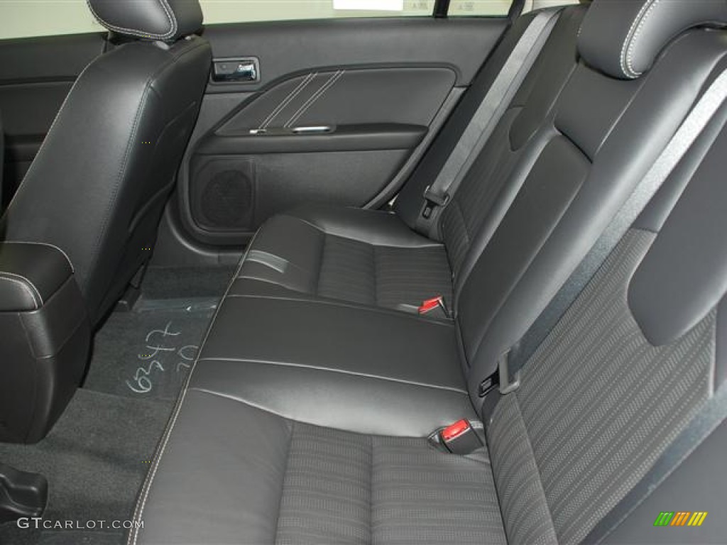 Charcoal Black Interior 2012 Ford Fusion Sport Photo #58336497