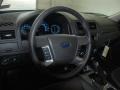 Charcoal Black Steering Wheel Photo for 2012 Ford Fusion #58336503