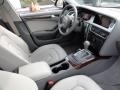 Light Grey 2009 Audi A4 2.0T Premium quattro Sedan Interior Color