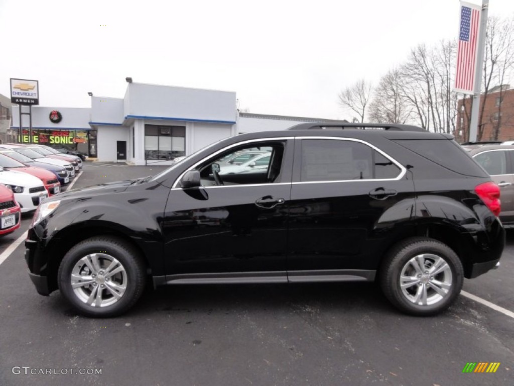 Black 2012 Chevrolet Equinox LT Exterior Photo #58338409