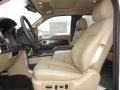 Pale Adobe 2012 Ford F150 Lariat SuperCrew Interior Color