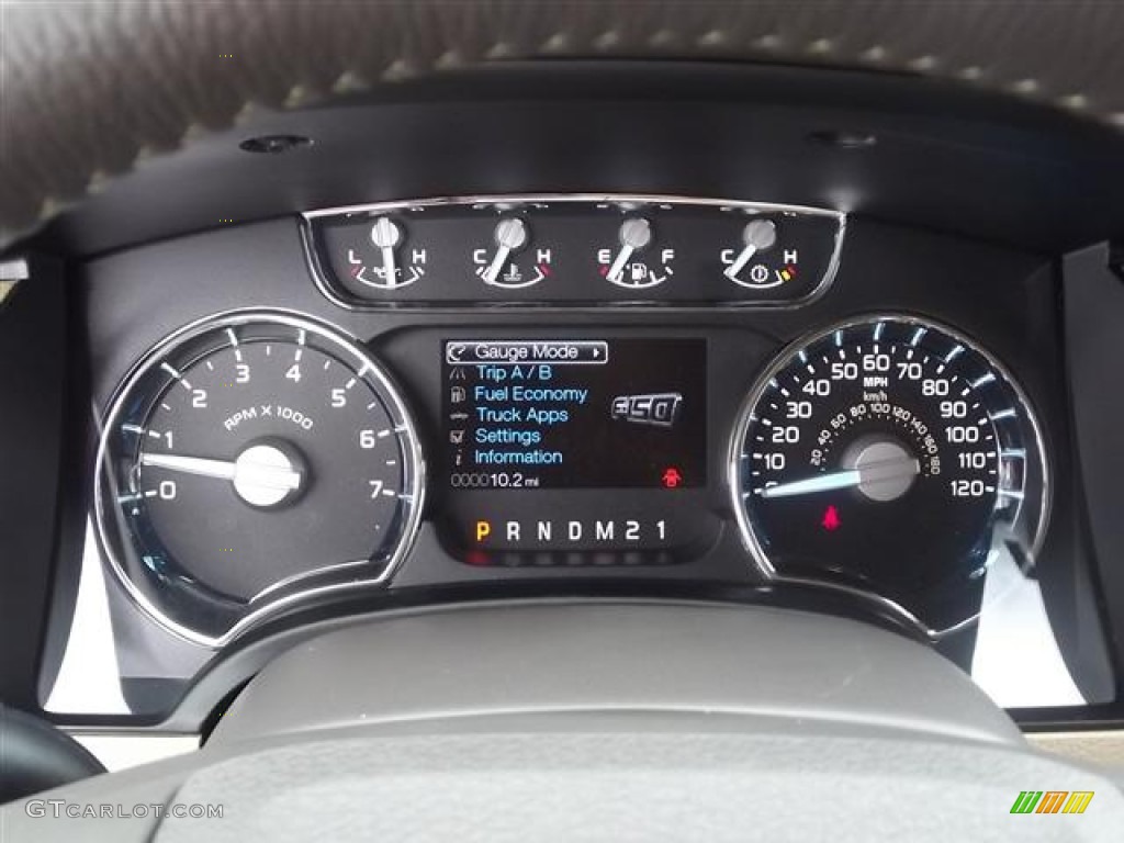 2012 Ford F150 Lariat SuperCrew Gauges Photo #58338520