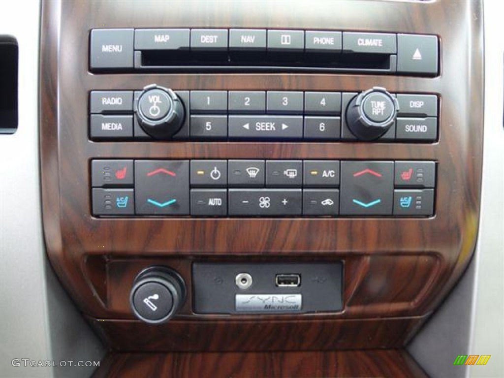 2012 Ford F150 Lariat SuperCrew Controls Photo #58338760
