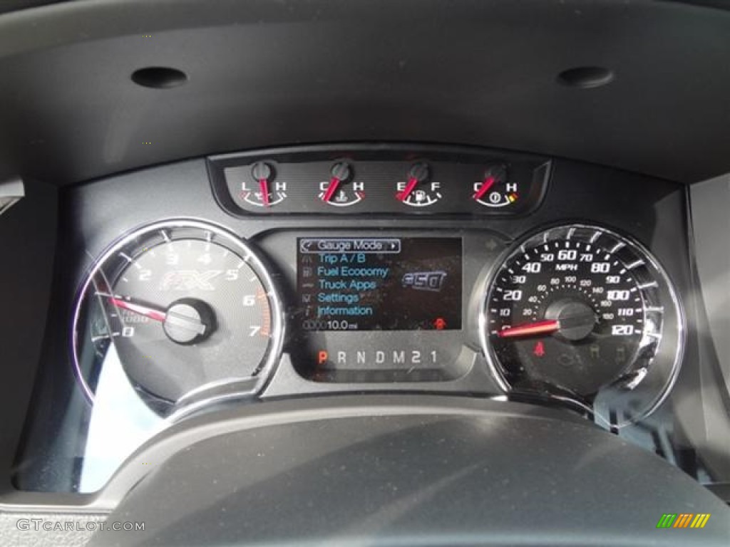 2012 Ford F150 FX2 SuperCrew Gauges Photo #58339399