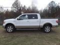 2012 Oxford White Ford F150 Lariat SuperCrew 4x4  photo #3