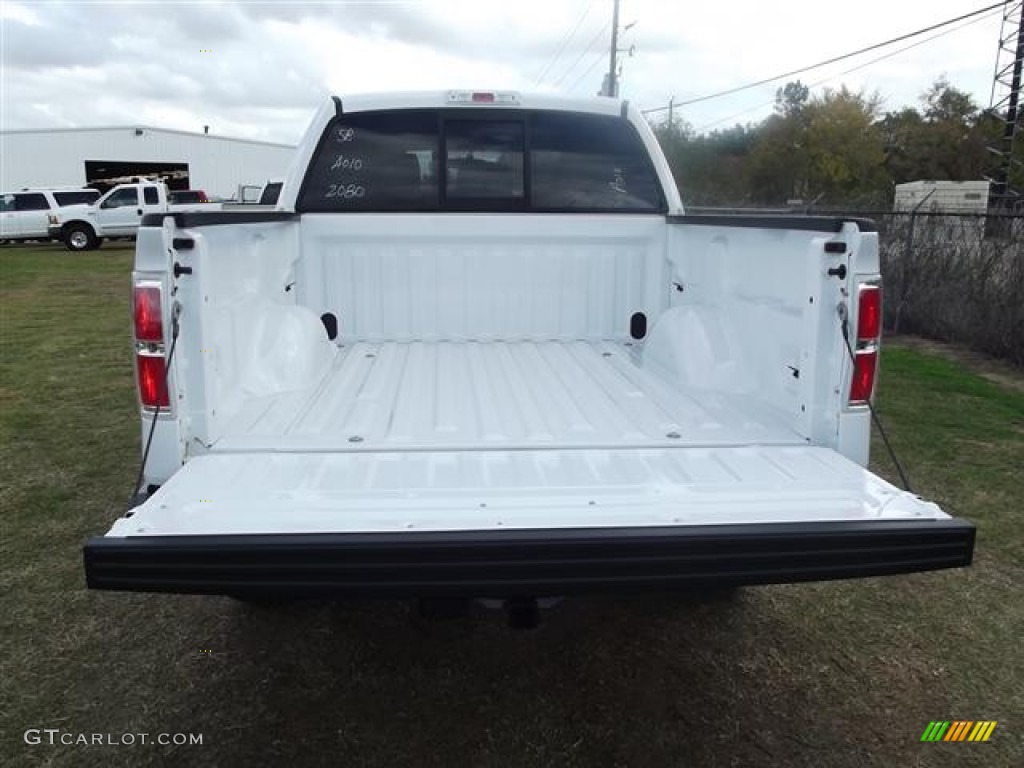 2012 F150 Lariat SuperCrew 4x4 - Oxford White / Pale Adobe photo #8