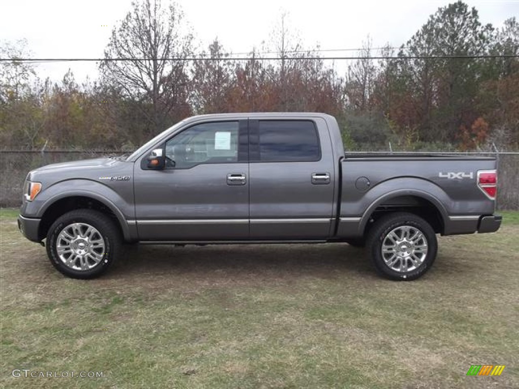 Sterling Gray Metallic 2012 Ford F150 Platinum SuperCrew 4x4 Exterior Photo #58339708