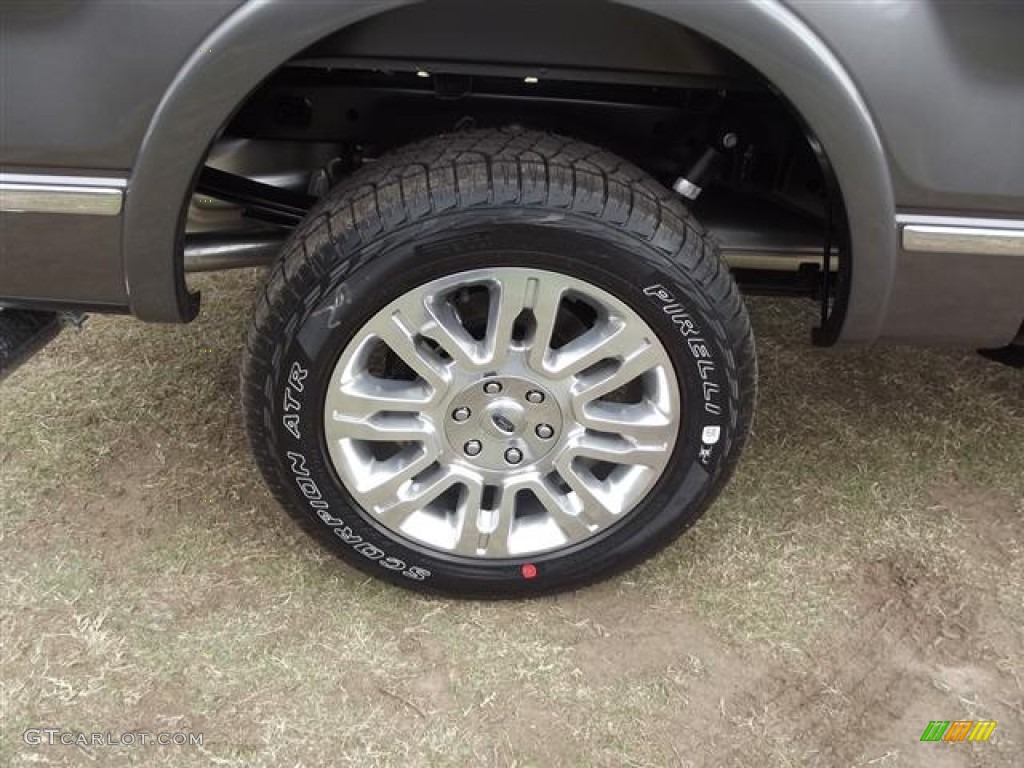 2012 Ford F150 Platinum SuperCrew 4x4 Wheel Photo #58339735