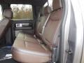 Platinum Sienna Brown/Black Leather Interior Photo for 2012 Ford F150 #58339783