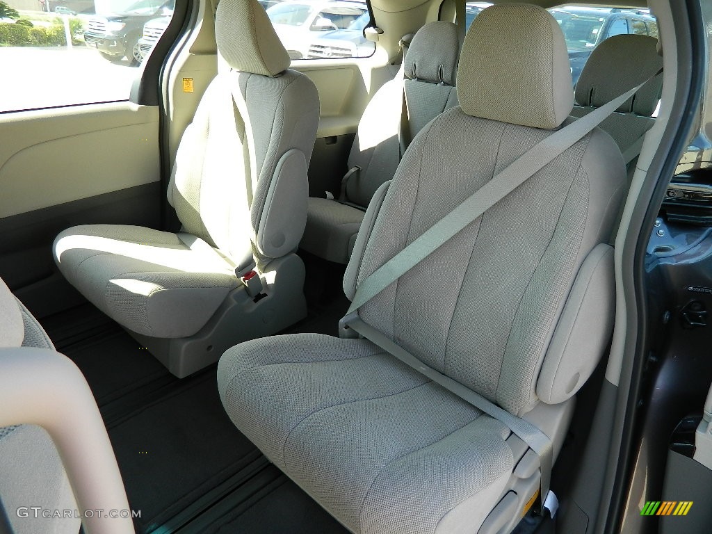 2012 Sienna V6 - Predawn Gray Mica / Bisque photo #9