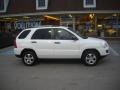 2009 Clear White Kia Sportage LX  photo #2