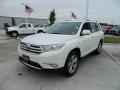 2012 Blizzard White Pearl Toyota Highlander Limited  photo #1