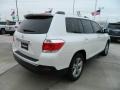 2012 Blizzard White Pearl Toyota Highlander Limited  photo #5