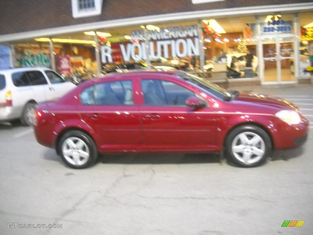 2007 Cobalt LT Sedan - Sport Red Tint Coat / Gray photo #2