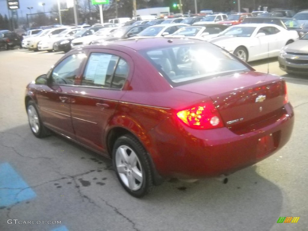 2007 Cobalt LT Sedan - Sport Red Tint Coat / Gray photo #5