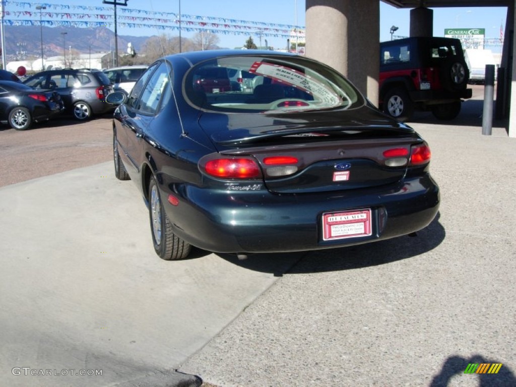 1998 Taurus SE - Dark Green Satin Metallic / Medium Graphite photo #2