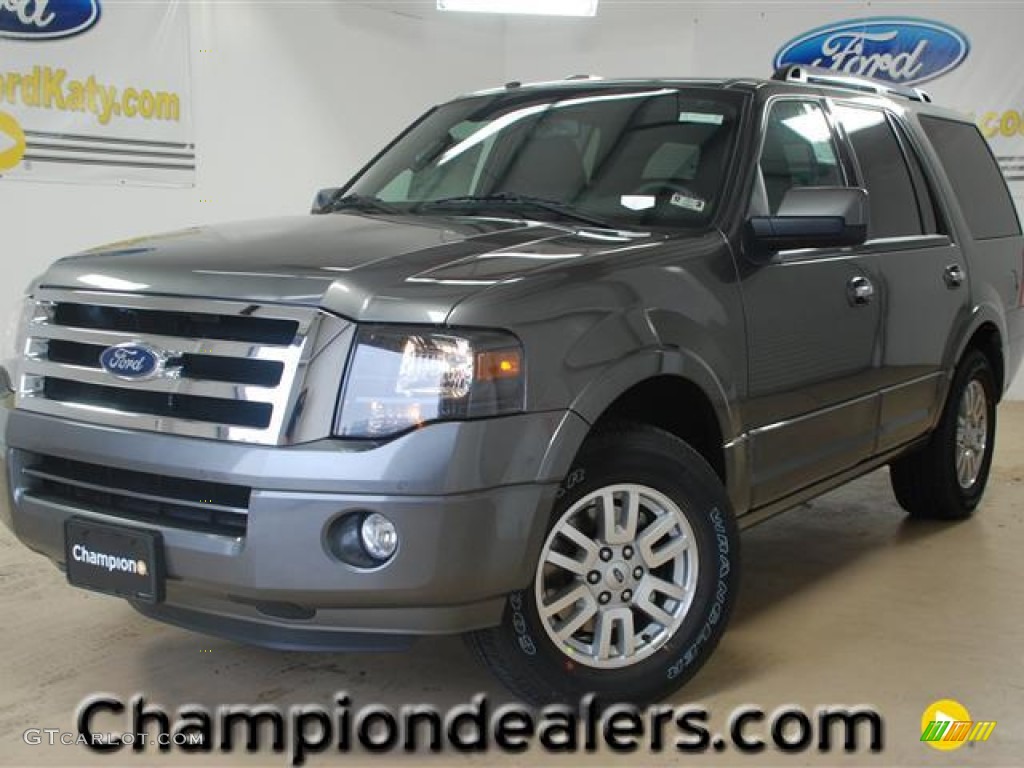 2012 Expedition Limited - Sterling Gray Metallic / Charcoal Black photo #1