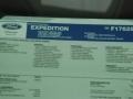  2012 Expedition Limited Window Sticker