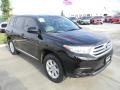 2012 Black Toyota Highlander V6  photo #3