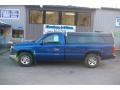 2003 Arrival Blue Metallic Chevrolet Silverado 1500 Regular Cab  photo #2